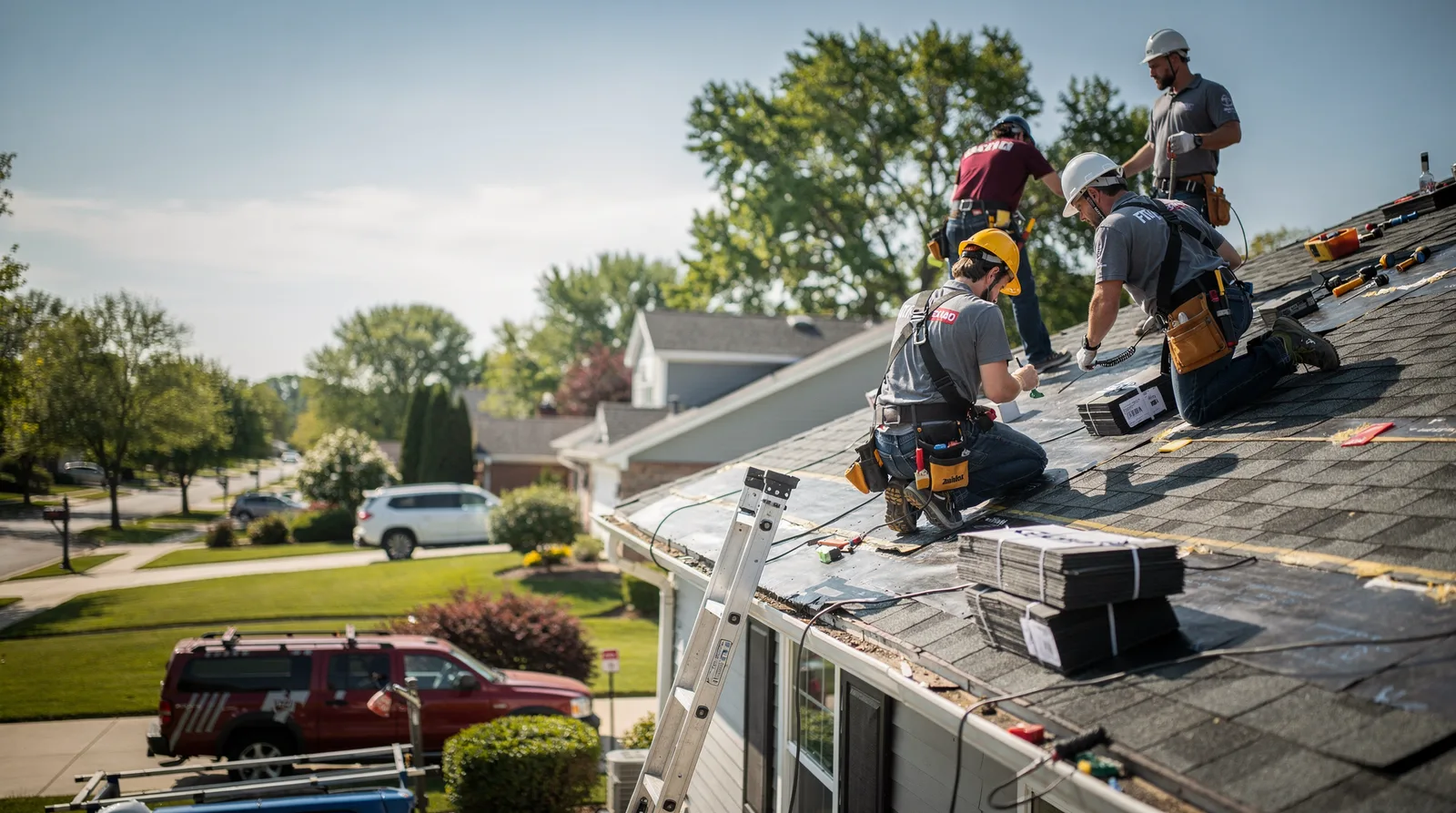 Roof Repair in Muddy, IL around you